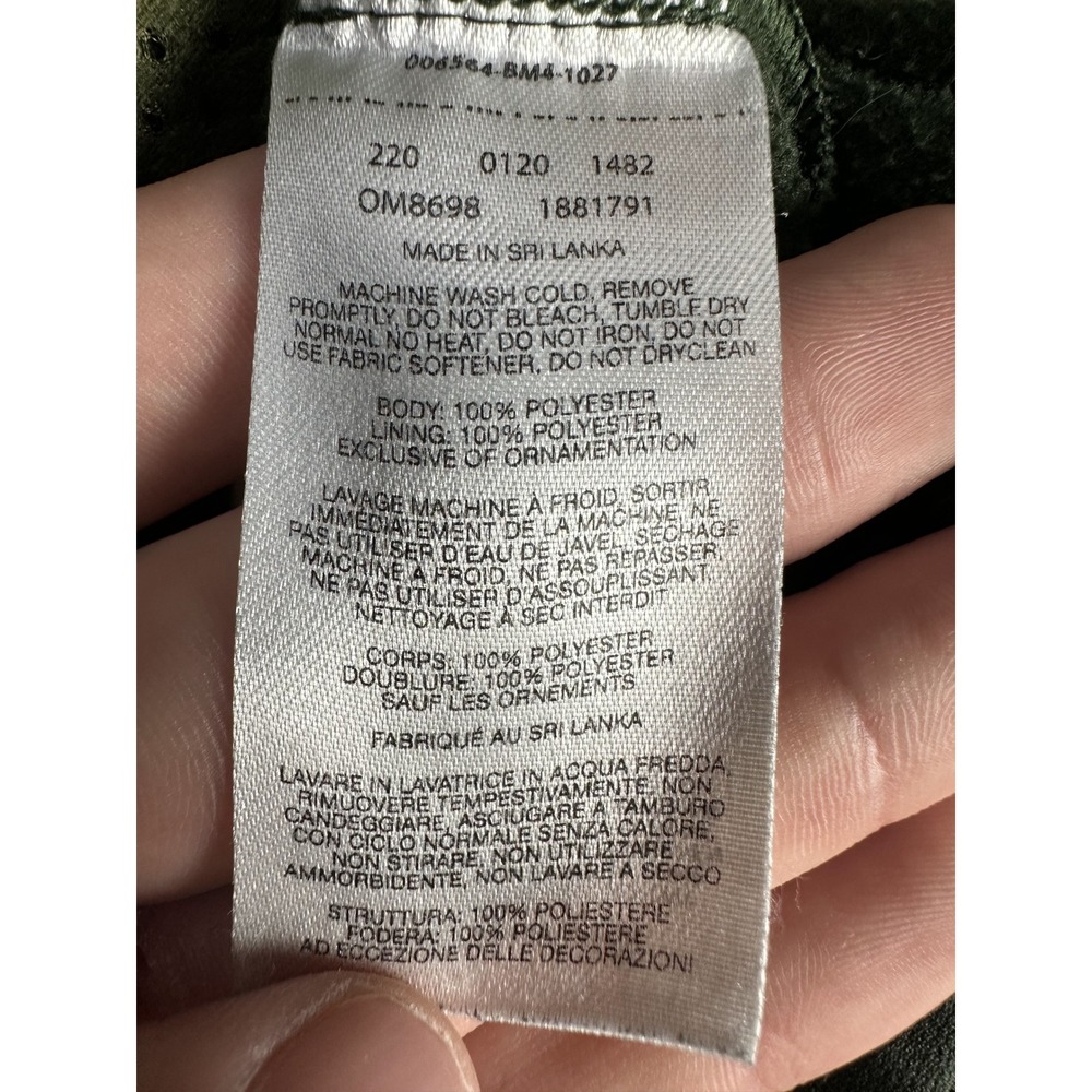 Mountain Hardwear Jacket Hoodie XL Green Norse Peak Full Zip Performance Fleece - Picture 9 of 9